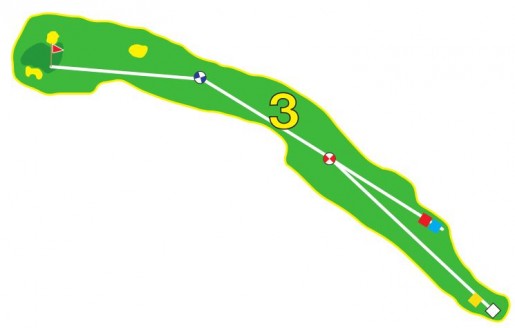 Sarcelles - Trou 3 - Plan